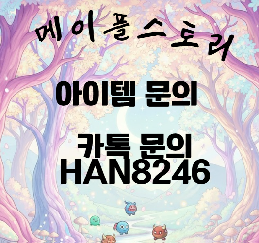 🍁메이플스토리 시세 측정 기준 3 인스타 사진